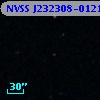 NVSS J232308-012116