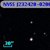 NVSS J232420-020634