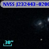 NVSS J232443-020014