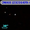 2MASS J23231479-0241358
