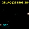 2SLAQ J231503.28-002710.9
