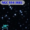 NGC   884  1665