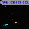 NVSS J233023-003141