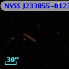 NVSS J233055-012337