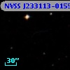NVSS J233113-015519