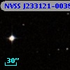NVSS J233121-003804