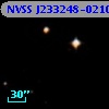 NVSS J233248-021015
