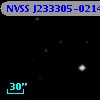 NVSS J233305-021431
