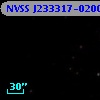 NVSS J233317-020046