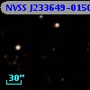 NVSS J233649-015021