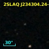 2SLAQ J234304.24-003351.0