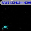 NVSS J234134-020821