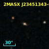 2MASX J23451343-0010556