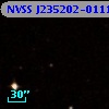 NVSS J235202-011156