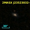 2MASX J23523032-0010108