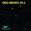 QSO B0003-011