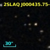 2SLAQ J000435.75-011318.6