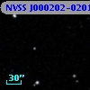 NVSS J000202-020153