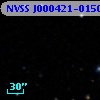 NVSS J000421-015015