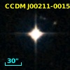 CCDM J00211-0015AB