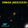 2MASX J00222435-0055113