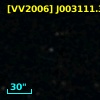 [VV2006] J003111.3-001121