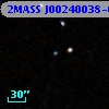 2MASS J00240038-0232006