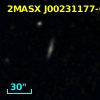 2MASX J00231177-0140021