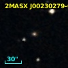 2MASX J00230279-0014581