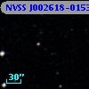NVSS J002618-015350