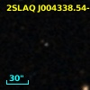 2SLAQ J004338.54-005814.6