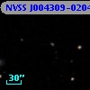 NVSS J004309-020422