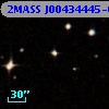2MASS J00434445-0100513