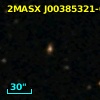2MASX J00385321-0017026