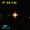 V* SX Cet