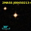 2MASS J00450213-0152408