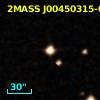 2MASS J00450315-0128429