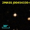 2MASS J00454330-0158522