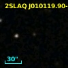 2SLAQ J010119.90-003728.5
