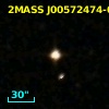 2MASS J00572474-0018451