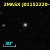 2MASX J01152220-0009299