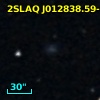 2SLAQ J012838.59-004030.4