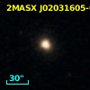 2MASX J02031605-0102252