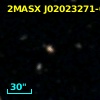 2MASX J02023271-0105235