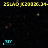 2SLAQ J020826.34-004744.3