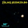 2SLAQ J020429.84-004042.3