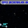 SDSS J020708.49-002855.3