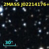 2MASS J02214176+5641548