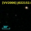 [VV2006] J022152.9-003226