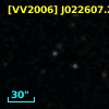 [VV2006] J022607.2-001703